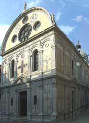 Front view of Santa Maria dei Miracoli